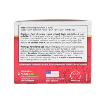 T-relief-Medinatura - Pain Relief Cream Extra Strength - 1 Each-8 OZ T-relief-Medinatura - Pain Relief Cream Extra Strength - 1 Each-8 OZ