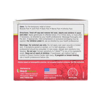 T-relief-Medinatura - Pain Relief Cream Extra Strength - 1 Each-8 OZ