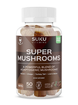 Suku Vitamins - Gummy Super Mushrooms - 1 Each-50 CT