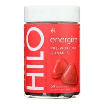 Hilo - Energize Pre Workout Gummies - 1 Each-60 CT