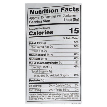 Sunfood - Maca Powder Organic Gelatinized - Case of 1-8 OZ Sunfood - Maca Powder Organic Gelatinized - Case of 1-8 OZ