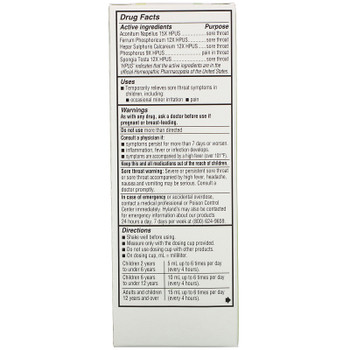 Hyland's - 4 Kids Sore Throat Relief Grape - 1 Each-4 FZ Hyland's - 4 Kids Sore Throat Relief Grape - 1 Each-4 FZ