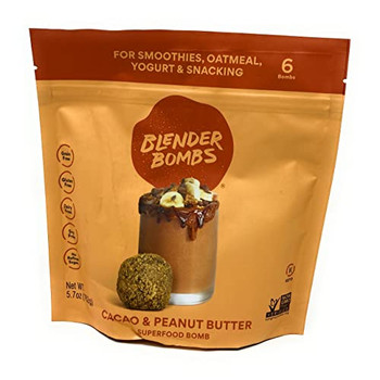 Blender Bombs - Bomb Cacao Peanut Butter - 1 Each-5.7 OZ