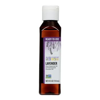 Aura Cacia - Essential Oil Ready To Use Lavender - 1 Each-4 FZ Aura Cacia - Essential Oil Ready To Use Lavender - 1 Each-4 FZ