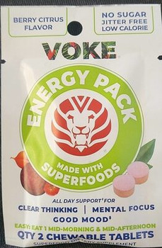 Voke Energy - Energy Berry Citrus - Case of 12-2 TAB