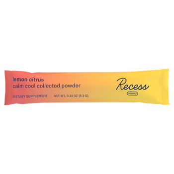 Recess - Mood Sticks Lemon Citrus - Case of 10-.22 OZ