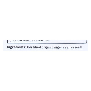 Sunfood - Black Seeds Organic - 1 Each-4 OZ Sunfood - Black Seeds Organic - 1 Each-4 OZ