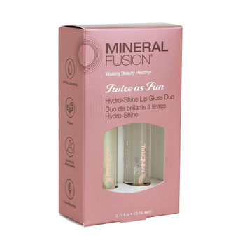 Mineral Fusion - Lip Gloss Duo Hydro Shine - 1 Each-2 CT