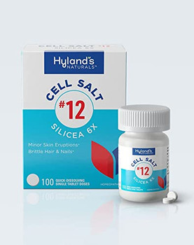 Hyland's - Silicea 6x #12 Cell Salts - 1 Each-100 TAB