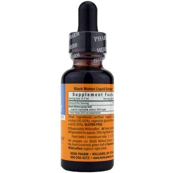 Herb Pharm - Black Walnut Extract - 1 Each-1 FZ Herb Pharm - Black Walnut Extract - 1 Each-1 FZ