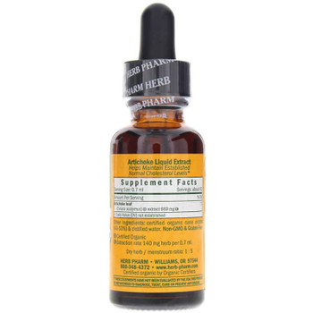 Herb Pharm - Artichoke Extract - 1 Each-1 FZ Herb Pharm - Artichoke Extract - 1 Each-1 FZ