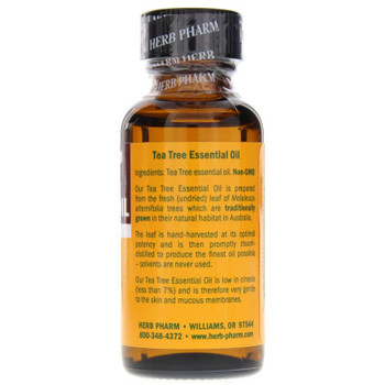 Herb Pharm - Tea Tree Oil - 1 Each-1 FZ Herb Pharm - Tea Tree Oil - 1 Each-1 FZ