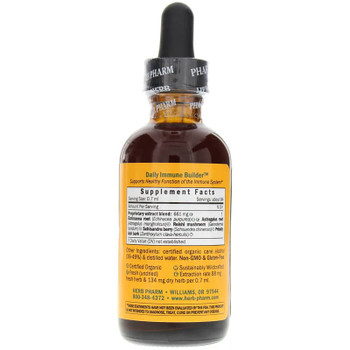 Herb Pharm - Daily Immune Builder - 1 Each-2 OZ Herb Pharm - Daily Immune Builder - 1 Each-2 OZ