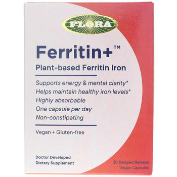 Flora - Ferritin Plus - 1 Each-30 CT