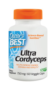 Doctor's Best - Ultra Cordyceps 750mg - 1 Each-60 CT