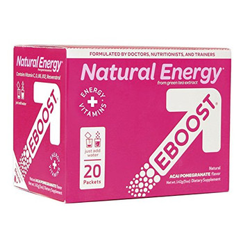 Eboost - Super Powder Acai Pomegranate - Case of 20-.25 OZ Eboost - Super Powder Acai Pomegranate - Case of 20-.25 OZ