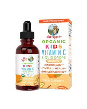 MaryRuth's Organic Orange Vanilla Kids Vitamin C Liquid Drops 2 fl. oz. MaryRuth's Organic Orange Vanilla Kids Vitamin C Liquid Drops 2 fl. oz.