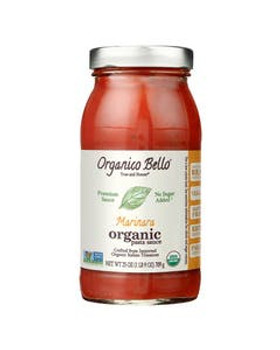 Organico Bello Organic Marinara Pasta & Cooking Sauce 25 oz.