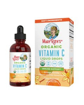Mary Ruth's Organic Orange Vanilla Vitamin C Liquid Drops 1 fl. oz. Mary Ruth's Organic Orange Vanilla Vitamin C Liquid Drops 1 fl. oz.