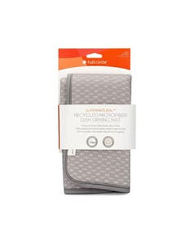 Full Circle SuperMatural Recycled Microfiber Dish Mat 18" x 16" Full Circle SuperMatural Recycled Microfiber Dish Mat 18" x 16"
