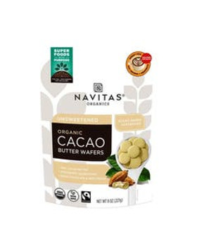 Navitas Cacao Butter Wafers 8 oz Navitas Cacao Butter Wafers 8 oz