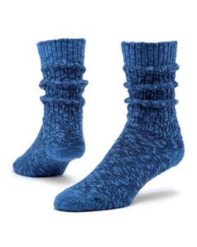 Maggie's Organics Ragg Solid Socks, Navy M