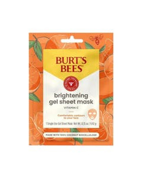 Burt's Bees Brightening Biocellulose Gel Face Mask 0.35 oz.