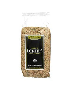 Timeless Natural Foods Organic Green Lentils 16 oz. Timeless Natural Foods Organic Green Lentils 16 oz.