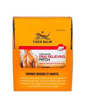 Tiger Balm Pain Relieving Patch Display 12 (4 x 2 3/4) patches Tiger Balm Pain Relieving Patch Display 12 (4 x 2 3/4) patches