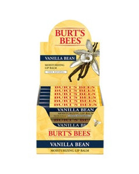 Burt's Bees Vanilla Bean Lip Balm Display 12 (0.15 oz.) tubes Burt's Bees Vanilla Bean Lip Balm Display 12 (0.15 oz.) tubes