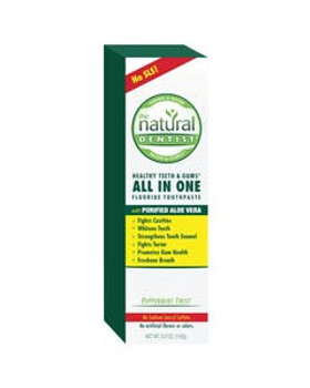 The Natural Dentist Peppermint Twist All In One Fluoride Toothpaste 5 oz. The Natural Dentist Peppermint Twist All In One Fluoride Toothpaste 5 oz.