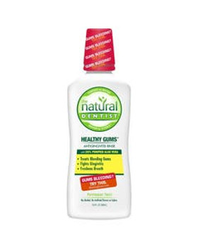The Natural Dentist Peppermint Twist Healthy Gums Antigingivitis Rinse 16.9 fl. oz. The Natural Dentist Peppermint Twist Healthy Gums Antigingivitis Rinse 16.9 fl. oz.