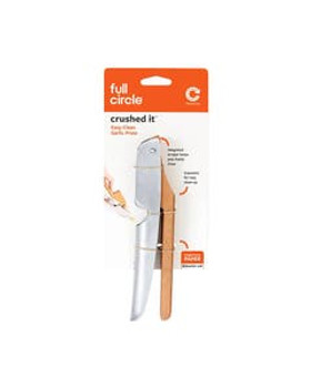Full Circle Crushed It Easy-Clean Garlic Press Full Circle Crushed It Easy-Clean Garlic Press