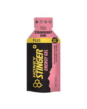 Honey Stinger Strawberry Kiwi Plus+ Caffeinated Energy Gels 1.1 fl. oz. Honey Stinger Strawberry Kiwi Plus+ Caffeinated Energy Gels 1.1 fl. oz.