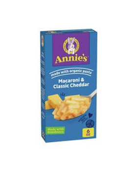 Annie's Mild Cheddar Mac & Cheese 6 oz. Annie's Mild Cheddar Mac & Cheese 6 oz.