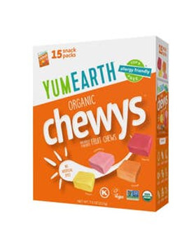 YumEarth Organic Chewys 15 count box YumEarth Organic Chewys 15 count box