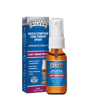 Sovereign Silver Bio-Active Silver Hydrosol Multi-Symptom Sore Throat Spray 1 fl. oz. Sovereign Silver Bio-Active Silver Hydrosol Multi-Symptom Sore Throat Spray 1 fl. oz.