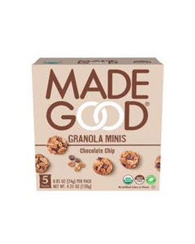 MadeGood Chocolate Chip Granola Minis 5 count MadeGood Chocolate Chip Granola Minis 5 count