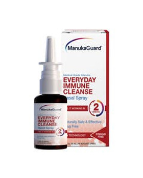 ManukaGuard Everyday Immune Cleanse Nasal Spray Medical Grade Manuka Honey 1 fl. oz. ManukaGuard Everyday Immune Cleanse Nasal Spray Medical Grade Manuka Honey 1 fl. oz.