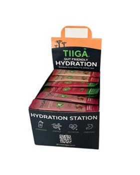 Tiiga Berry Melon Gut Health + Hydration Variety Box 60 (0.42 oz.) packets