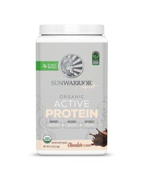 Sunwarrior Organic Chocolate Active Protein 2.2 lbs.