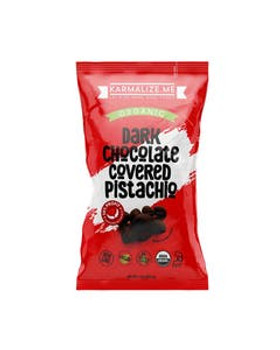 Karmalize.Me Vegan Dark Chocolate Covered Pistachios 1 oz. Karmalize.Me Vegan Dark Chocolate Covered Pistachios 1 oz.