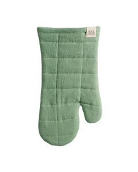 Mineral Green Monaco Quilted Oven Mitt 13" Mineral Green Monaco Quilted Oven Mitt 13"