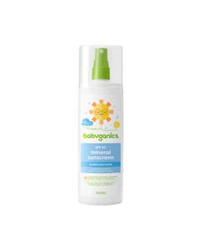 Babyganics Fragrance-Free Baby Sunscreen Spray SPF 50 8 fl. oz. Babyganics Fragrance-Free Baby Sunscreen Spray SPF 50 8 fl. oz.