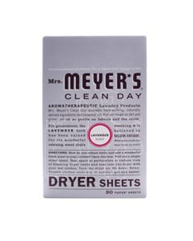 Mrs. Meyer's Clean Day Lavender Laundry Dryer Sheets 80 count Mrs. Meyer's Clean Day Lavender Laundry Dryer Sheets 80 count