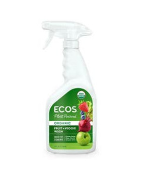 Earth Friendly Products Organic Fruit & Veggie Wash 22 fl. oz. Earth Friendly Products Organic Fruit & Veggie Wash 22 fl. oz.