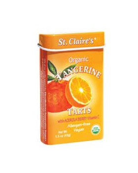 St. Claire's Organics Tangerine Fruit Tarts 1.5 oz. St. Claire's Organics Tangerine Fruit Tarts 1.5 oz.