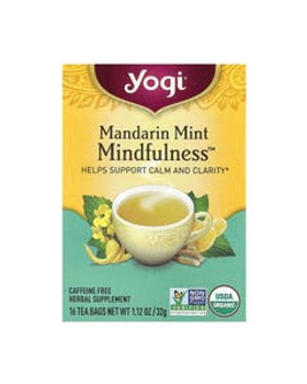 Yogi Tea Organic Mindful Mint Tea 16 tea bags