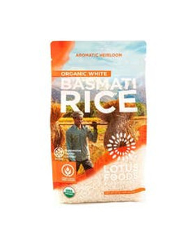 Lotus Foods Organic White Basmati Rice 30 oz. Lotus Foods Organic White Basmati Rice 30 oz.