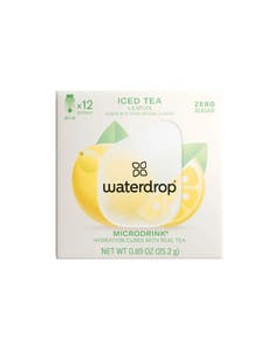 Waterdrop Microdrink Lemon Iced Tea Water Flavor Drops 12 cubes/servings Waterdrop Microdrink Lemon Iced Tea Water Flavor Drops 12 cubes/servings